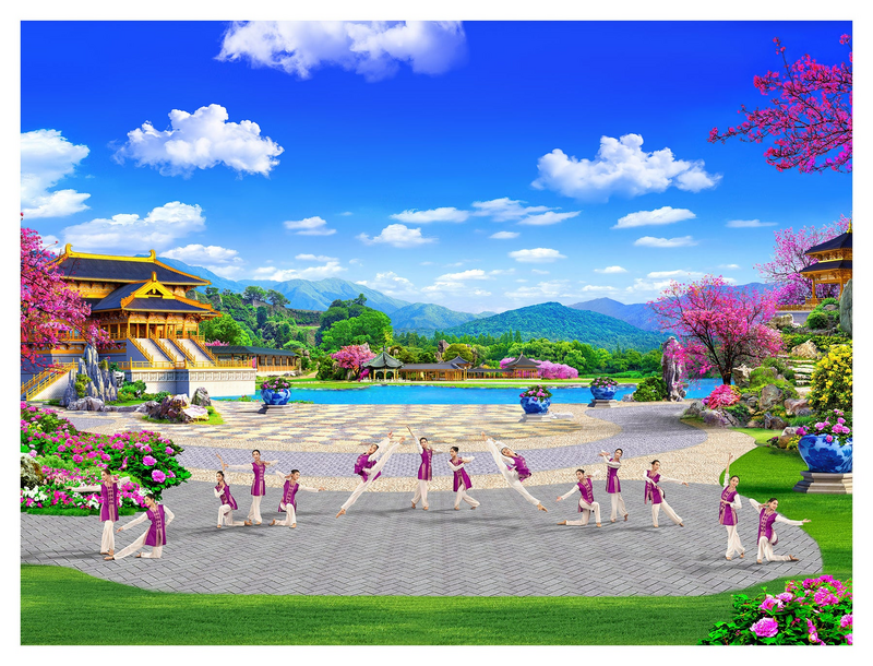 Content the ladies classical chinese dance giclee print ii 2023 4 3