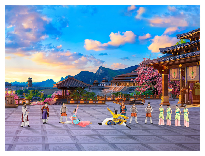 Content the story of lady xi shi giclee print 4 3