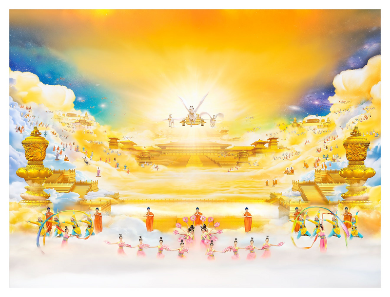 Content the time of salvation begins giclee print 4 3